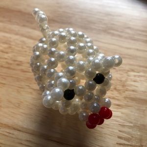 Handmade Bead Pig 🐷 ornament or decor